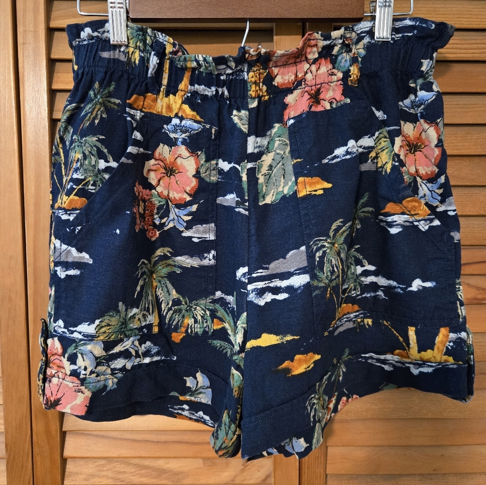 Hawiianl Print Women's Shorts